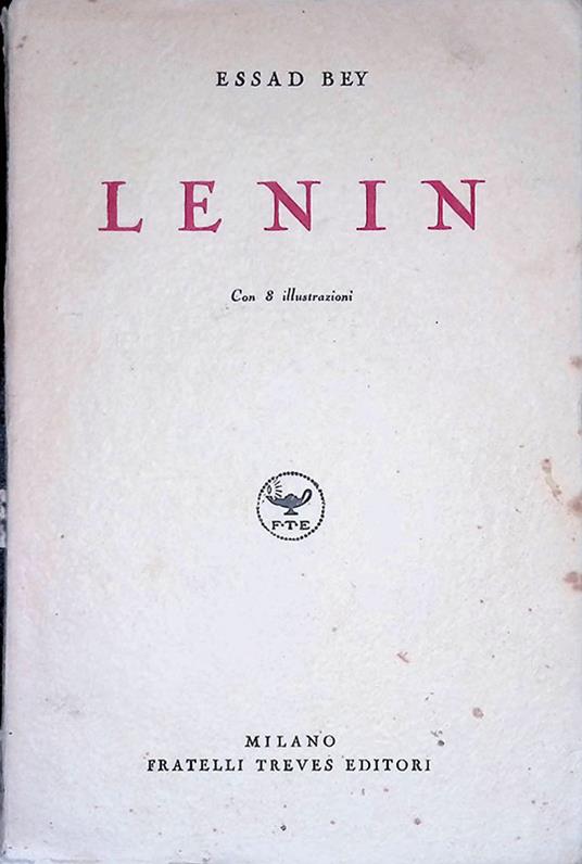 Lenin - Essad Bey - copertina
