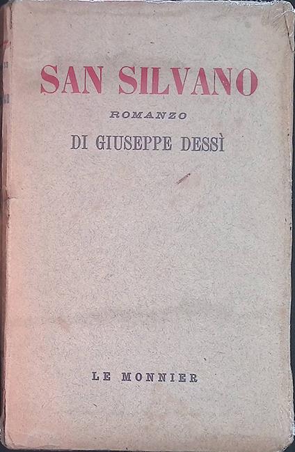 San Silvano - Giuseppe Dessì - copertina