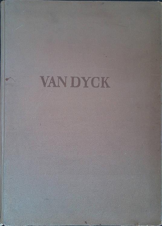 Van Dyck - Antonio Muñoz - copertina