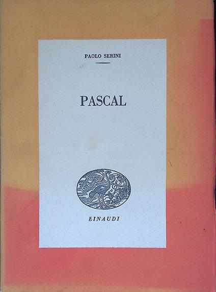 Pascal - Paolo Serini - copertina