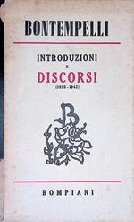 Introduzioni e discorsi (1936-1942)