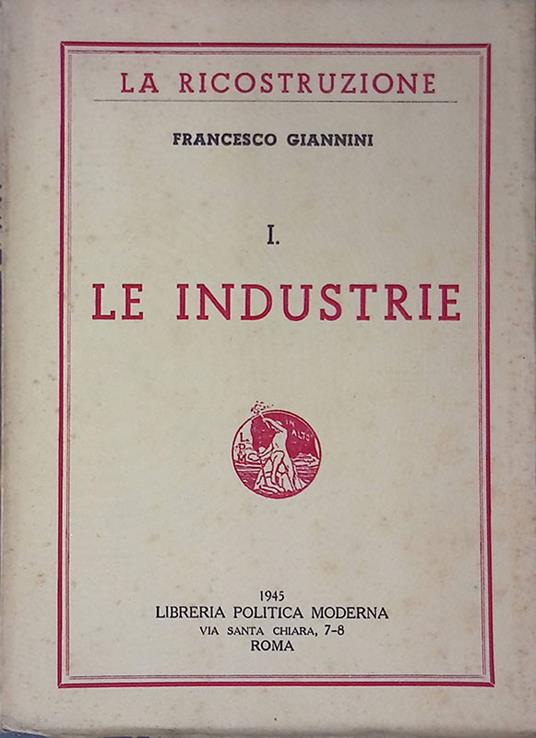 Le industrie - Francesco Giannini - copertina