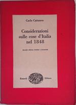 Considerazioni sulle cose d'Italia nel 1848