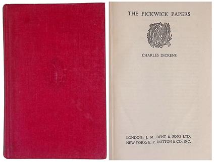 The pickwick papers - Charles Dickens - copertina