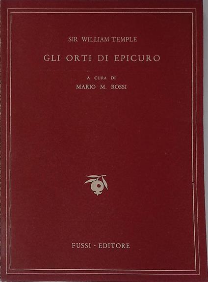 Gli orti di Epicuro - copertina