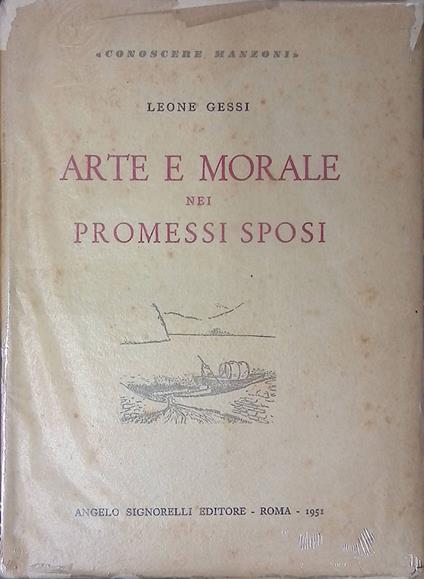 Arte e morale nei Promessi Sposi - Leone Gessi - copertina