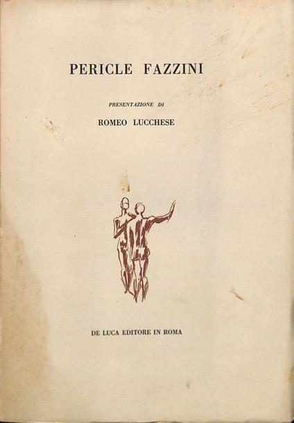Pericle Fazzini - Romeo Lucchese - copertina