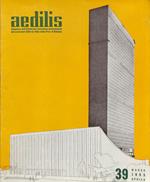 Aedilis. Rassegna dell'Istituto per l'istruzione professionale dei Lavoratori ed affini della Prov. di Bologna. n. 39, marzo-aprile 1953