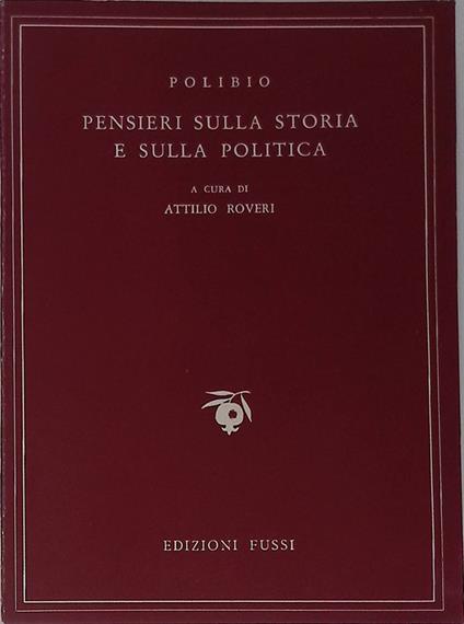Pensieri sulla storia e sulla politica - Polibio - copertina