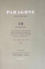 Paragone. Rivista di arte figurativa e letteratura. Letteratura. Anno VI, n. 72, dicembre 1955