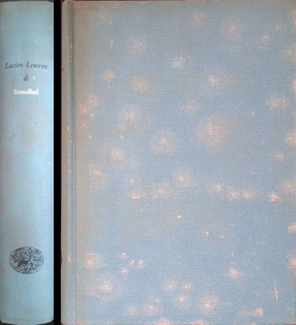Lucien Leuwen - Stendhal - copertina
