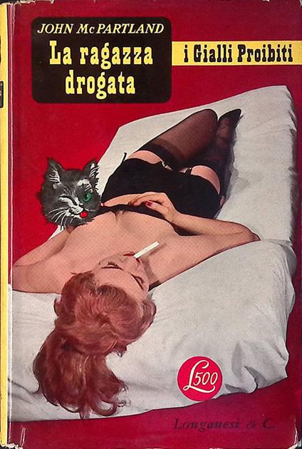 La ragazza drogata - John McPartland - copertina
