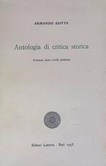 Antologia di critica storica. Vol. 2. Problemi della civiltà moderna