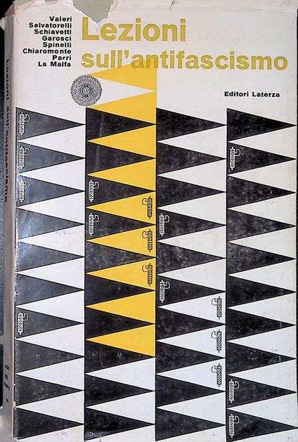 Lezioni sull' antifascismo - Piergiovanni Permoli - copertina