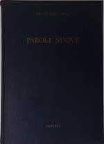 Parole nuove. Appendice di dodicimila voci al dizionario moderno di Alfredo PAnzini