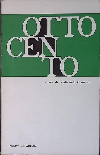 Ottocento - Ferdinando Giannesi - copertina