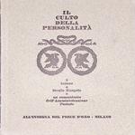 Il culto della personalità. 9 lettere a Sergio Dangelo e un comunicato dell'Amministrazione Postale