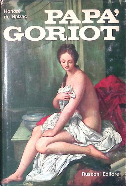 Papa' Goriot - Honoré de Balzac - copertina