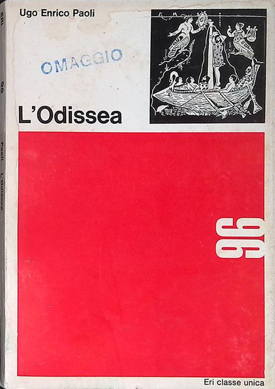 L' Odissea - Ugo Enrico Paoli - copertina