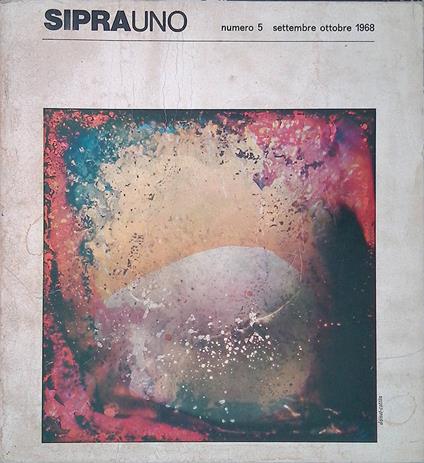 Siprauno. Numero 5 ottobre 1968 - copertina