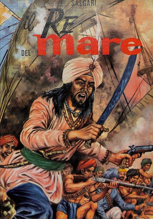 Il Re del mare - Emilio Salgari - copertina