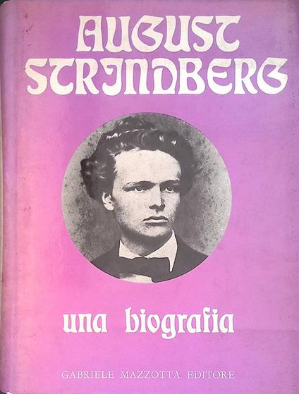 August Strindberg. Una biografia - copertina