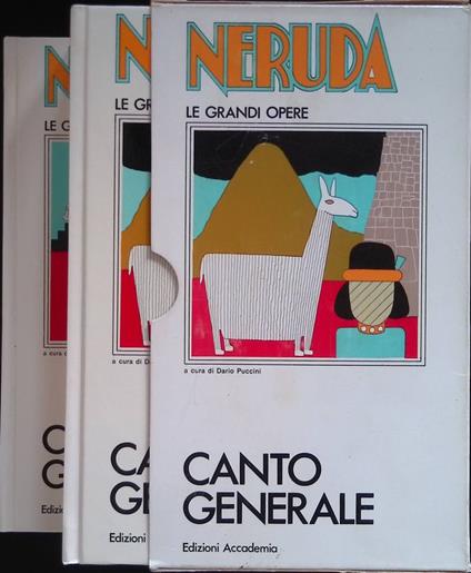 Canto generale. 2 volumi - Pablo Neruda - copertina
