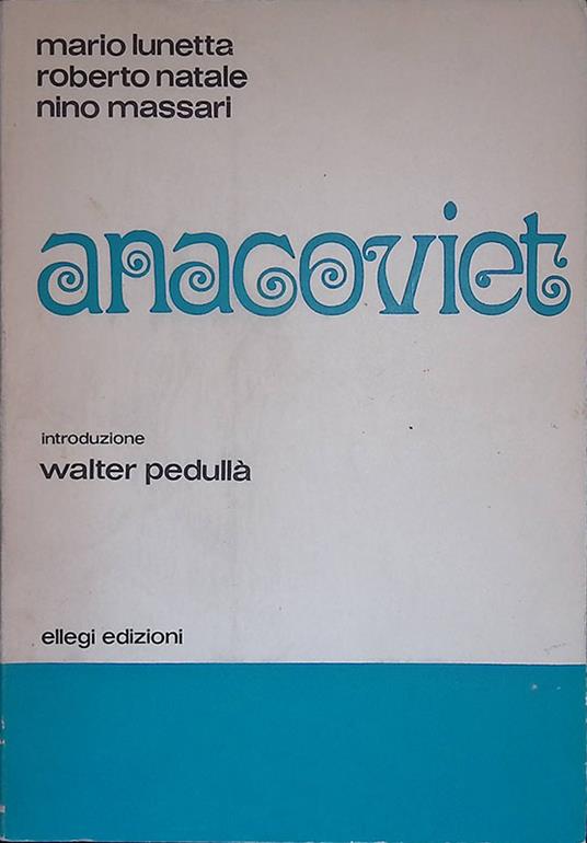 Anacoviet - Mario Lunetta - copertina