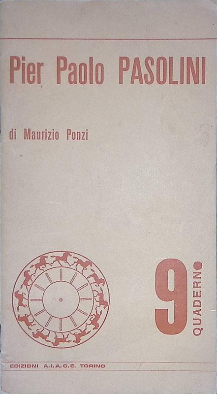 Pier Paolo Pasolini - Maurizio Ponzi - copertina
