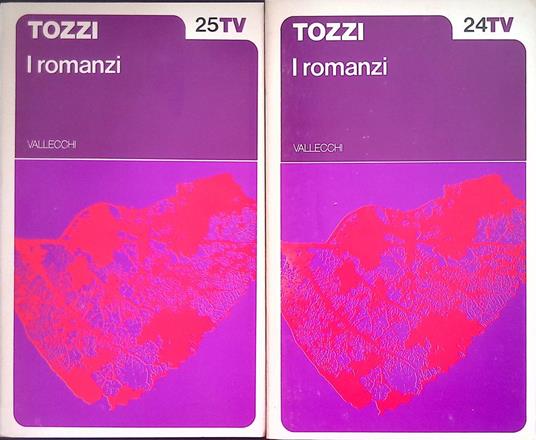 I romanzi - Federico Tozzi - copertina
