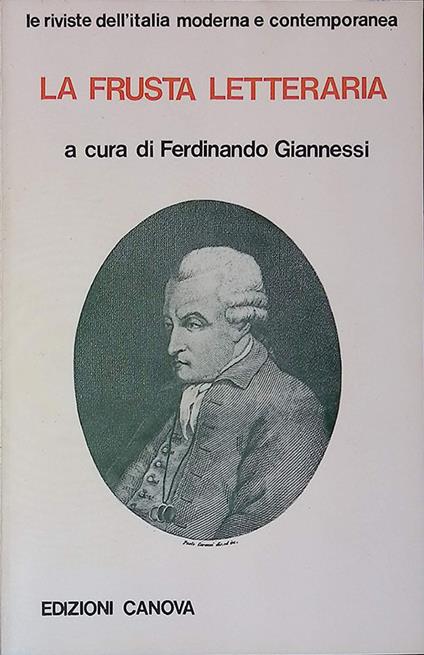 La frusta letteraria - Ferdinando Giannessi - copertina