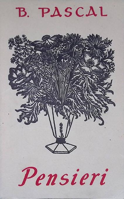 Pensieri - Blaise Pascal - copertina