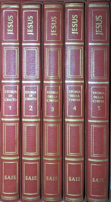 Jesus duemila anni di attualità. 5 VOLUMI - copertina