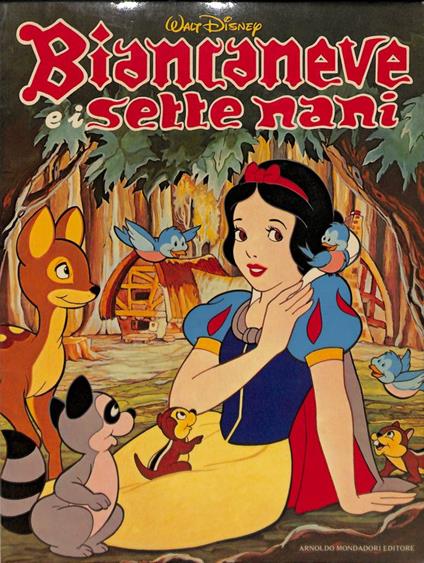 Biancaneve e i sette nani - Walt Disney - copertina