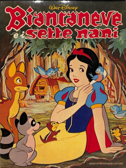Biancaneve e i sette nani - Walt Disney - copertina