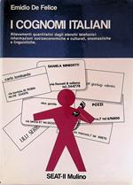 I cognomi italiani. Rilevamenti quantitativi dagli elenchi telefonici: informazioni socioeconomiche e culturali, onomastiche e linguistiche