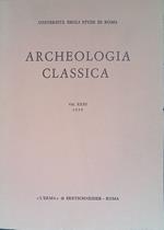Archeologia classica (1981)