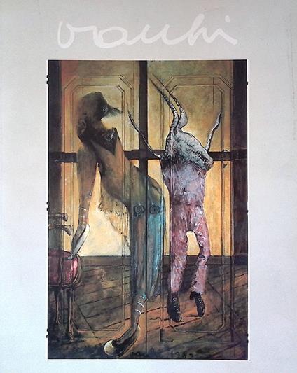 Sergio Vacchi Delle porte iniziatiche per una settimana - Dario Bellezza - copertina