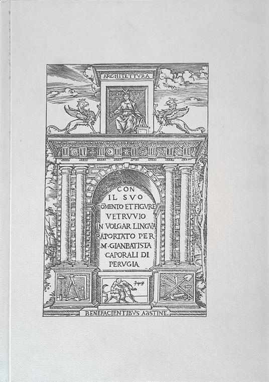 De Architectura. Libri I-V - Marco Vitruvio Pollione - copertina