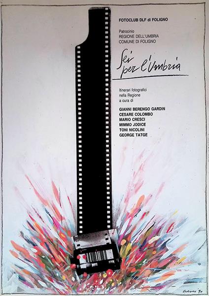 Sei per l'Umbria. Itinerari fotografici nella Regione - Gianni Berengo Gardin - copertina