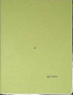 Agli Amici n.8. Lettera di Dino Carlesi. Lettera agli amici (e ai nemici). Xilografia di Ugo Maffai