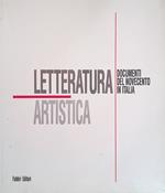Letteratura artistica. Documenti del Novecento in Italia