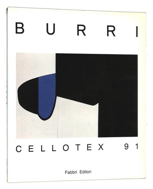Burri Cellotex 91 - Ida Giannelli - copertina