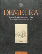 Demetra. Semestrale di Architettura e Arte. Review of Architecture and Art. N. 3, dicembre 1992