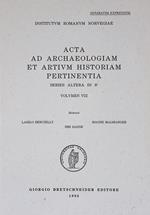 Acta ad Archaeologiam et Artium Historiam Pertinentia. Series Altera in 8. Volumen VIII - Estratto. Pandora and Panathenaia. The Pandora Myth and the sculptural Decoration of the Pathnon