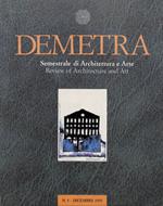 Demetra. Semestrale di Architettura e Arte. Review of Architecture and Art. N. 5, dicembre 1993