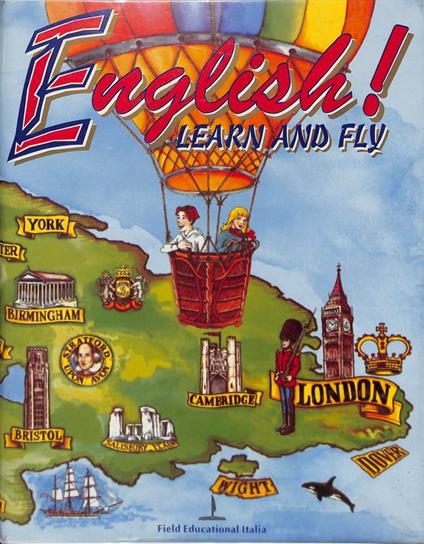 English! Learn and fly. Libro + 2 Audio cassette - copertina