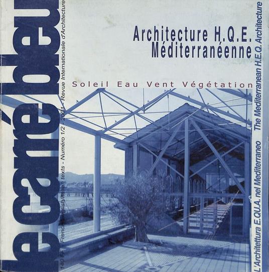 Le carré bleu. Revue internationale d'Architecture, n.1-2, 2001 - André Schimmerling - copertina