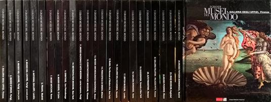 I Grandi Musei del Mondo. Opera completa in 24 volumi - copertina