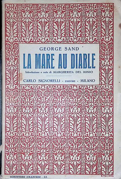 La mare au diable - George Sand - copertina